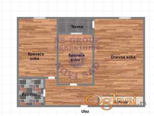 Stan na prodaju Novi Sad 55m2, 570545